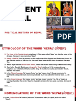 Ancient Nepal: Political History of Nepal