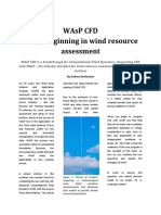 WAsP CFD A New Beginning in Wind Resource Assessment