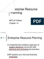 Enterprise Resource Planning: MPC 6 Edition Chapter 1a