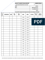 Quality Inspection Report Inspector #: Date: WO#, PO#, ETC: Fa, Ppap, Etc: PC#