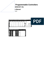 C200H CPU01-E-03-11 Program Controller Operation Manual