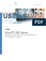 Ibex-RT-280 Series: WLAN 802.11 Access Point With Dual Optical Ethernet For Ring Backbone Topologies