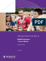 WOSM Volunteer Scrum Master Role