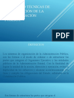 Sistemas de Organización de La Administración