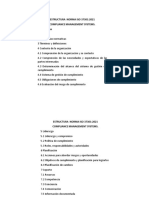 Estructura Norma 37301