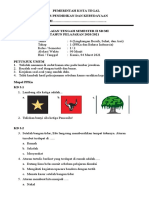 PTS Kelas 1 Tema - Soal PTS II Kelas 1 Tema 6 Tahap 1 Ok - Naskah SOAL TEMA 6 TAHAP 1