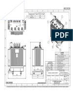 OUTLINE DRAWING DRAWING 500kVA YNyn6