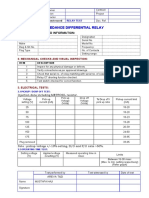 Mfac14-High Impedance Differential Relay