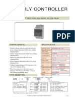 Anly Controller: Multi Function Digital Voltage Relay