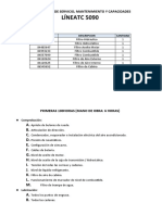 Mantenimiento TC 5090