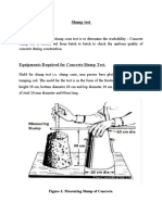 Equipments Required For Concrete Slump Test