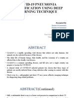 Covid-19 Pneumonia Classification Using Deep Learning Technique