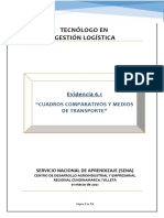 Evidencia 6.1 Cuadros Comparativos Medios y Modos de Transporte