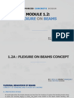 Module 1.2 - Flexure in Beams