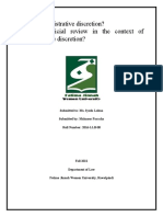 Define Administrative Discretion? What Is Judicial Review in The Context of Administrative Discretion?