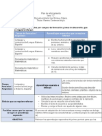 Plan de Reforzamiento de 1° C