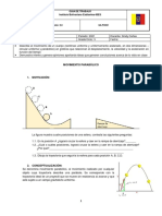 2 Corte Ciclo V Guia de Trabajo 5 Movimiento Parabolico