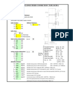 Beam To Column'S Flange Fixed Connection Type Bcff-1: 1-Design Data