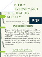 CHAPTER 9 Biodiversity & Healthy Society