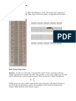 Intro To Circuits Lab #1: Anatomy of A Breadboard