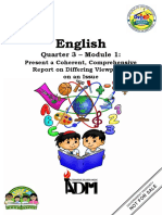 English: Quarter 3 - Module 1