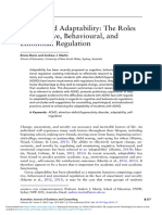 ADHD and Adaptability: The Roles of Cognitive, Behavioural, and Emotional Regulation