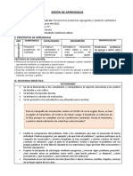 Sesión de Aprendizaje Matematica 3ero