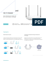 Archer C50 (EU) 6.0 - Datasheet