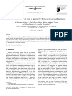 Synthesis - of - Terpineol - From - Pinene - by Homogeneous Acid Catalyst