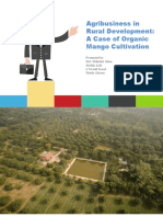 Agribusiness in Rural Development: A Case of Organic Mango Cultivation