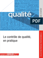 Controle Qualite en Pratique