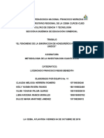 Correccion EL FENOMENO DE LA EMIGRACION DE HONDUREÑOS HACIA ESTADOS UNIDOS