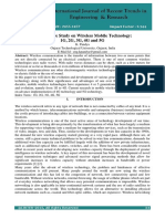 Comparative Study On Wireless Mobile Technology 1G, 2G, 3G, 4G and 5G