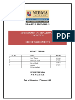 International Logistics Assignment