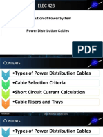 Distribution of Power System: ELEC 423