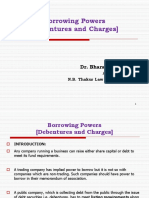 Borrowing Powers (Debentures and Charges) : Dr. Bharat G. Kaurani