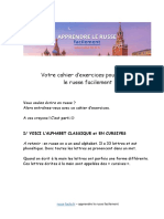 Ecrire en Russe Cahier Dexercices v3