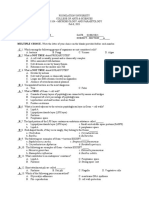 Microbiology Parasitology Long Quiz Miras