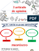 El Artículo de Opinión