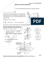 Magnetism and Electromagnetism Magnetic Field