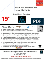 Techfest19 - Oracle Database 19c New Features