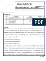 9. SEQUENCE IMPEDANCES OF 3-Φ TRANSFORMER