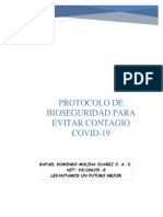 Manual de Bioseguridad para Trabajos de Topografia