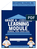 Grade 9 Tle Week 1