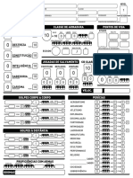 Ficha de Personagem (Pathfinder 2e)