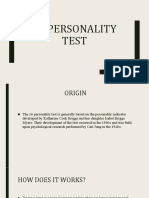 Personality Test