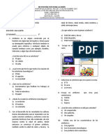 Evaluación de Técnología 5°