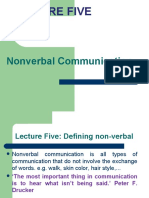 Lecture Five - Non-Verbal - Dec 3, 2017