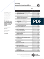 Cuestionario de Pensamientos Automaticos