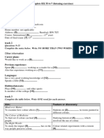 Undergraduate Details: Questions 1-7